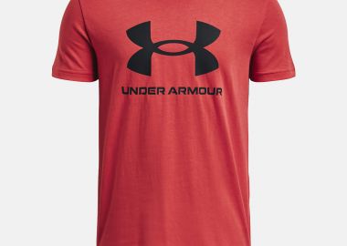 UNDER ARMOUR BOYS`SPORTSTYLE LOGO T-SHIRT ΚΟΚΚΙΝΟ - UNDER ARMOUR - 